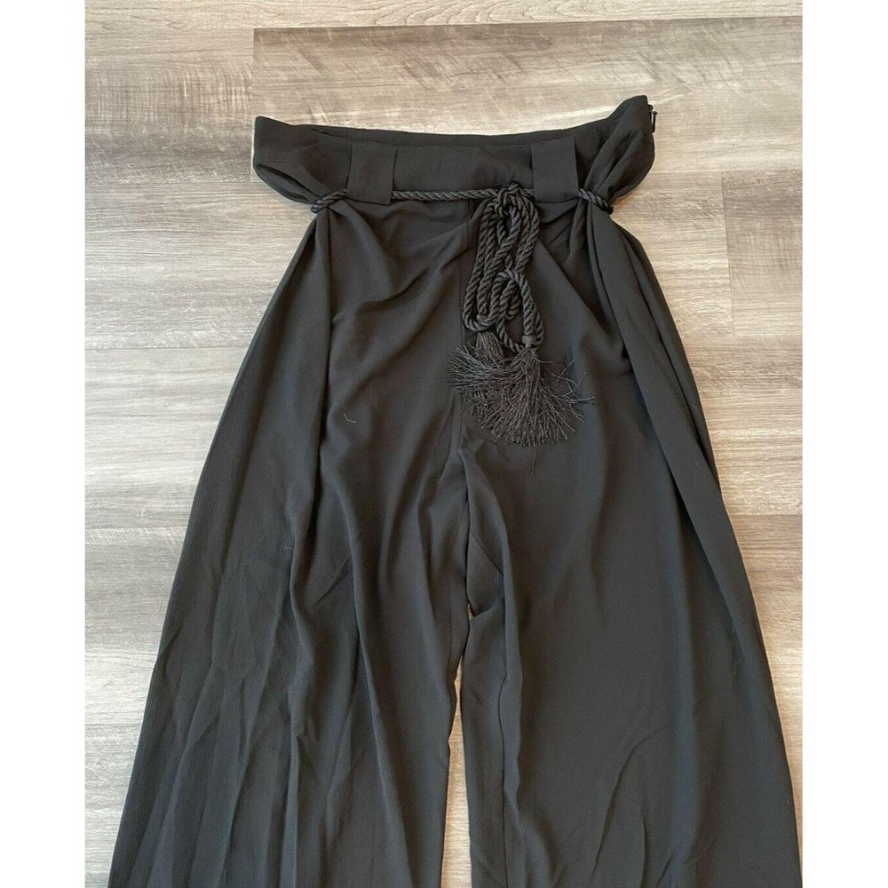 City Chic Black Crepe Dress Pants Wide Leg 16 NWT - Picture 2 of 5